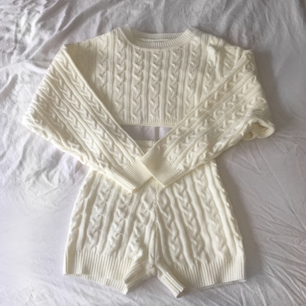 Two piece sweater set